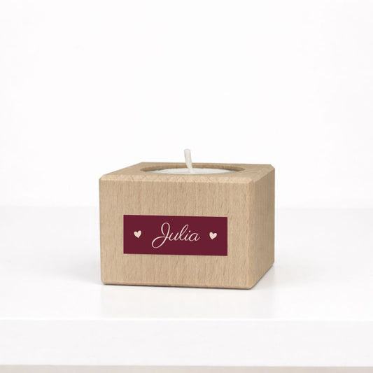 Theelichthouder - Doopsuiker