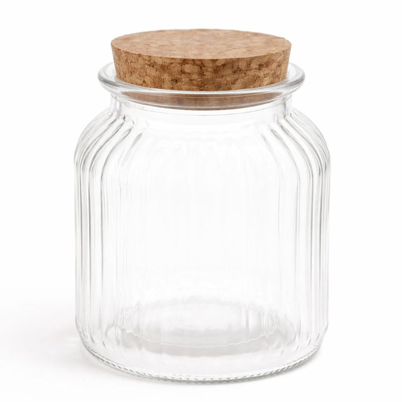 Glazen uitdeelpot - Large - Doopsuiker