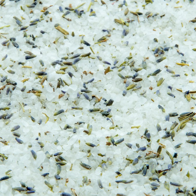 Badzout wit - lavendel (500gr)