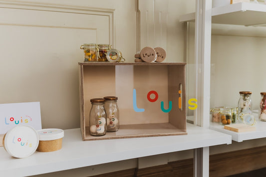 10x Glazen potje met naam - Doopsuiker - Deugeniet - Doopsuiker diy