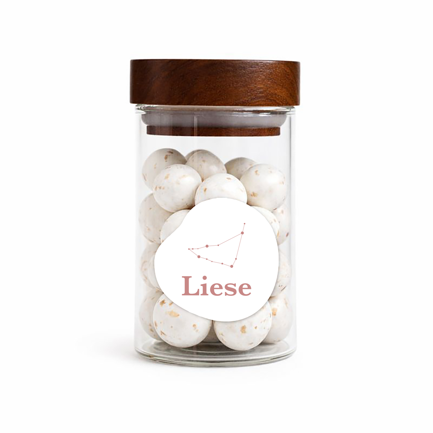 Sticker organisch - 4cm - Deugeniet collecties • vanaf 20 stuks