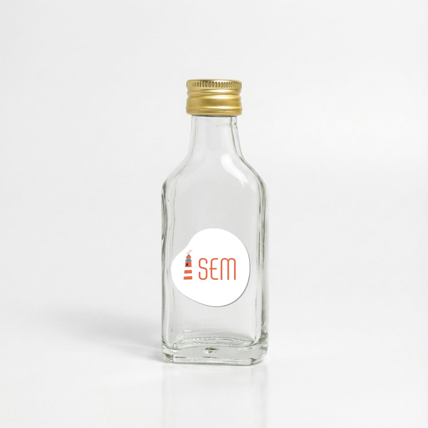 Sticker organisch - 3cm - Deugeniet collecties • vanaf 20 stuks