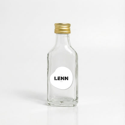 Sticker organisch - 3cm - Deugeniet collecties • vanaf 20 stuks