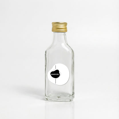 Sticker organisch - 3cm - Deugeniet collecties • vanaf 20 stuks