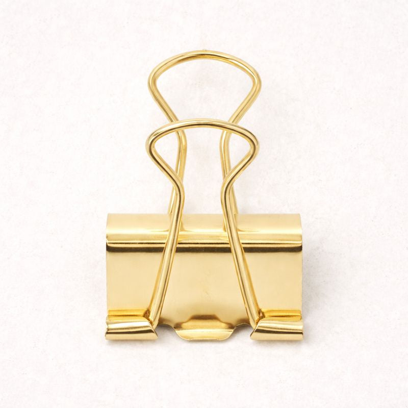 Mini clip - metallic goud