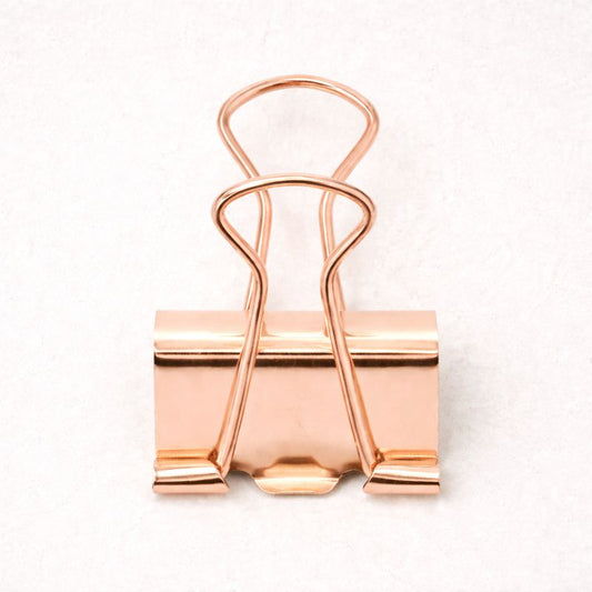 Mini clip - metallic koper