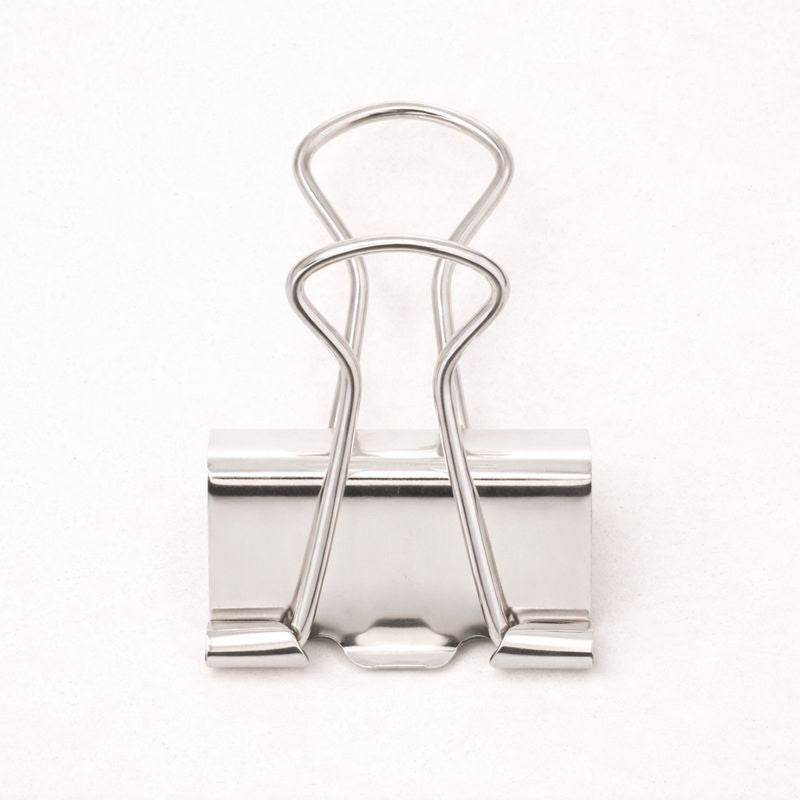 Mini clip - metallic zilver