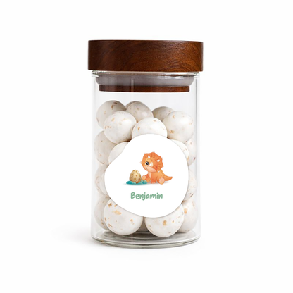 Sticker organisch - 4cm - Deugeniet collecties • vanaf 20 stuks