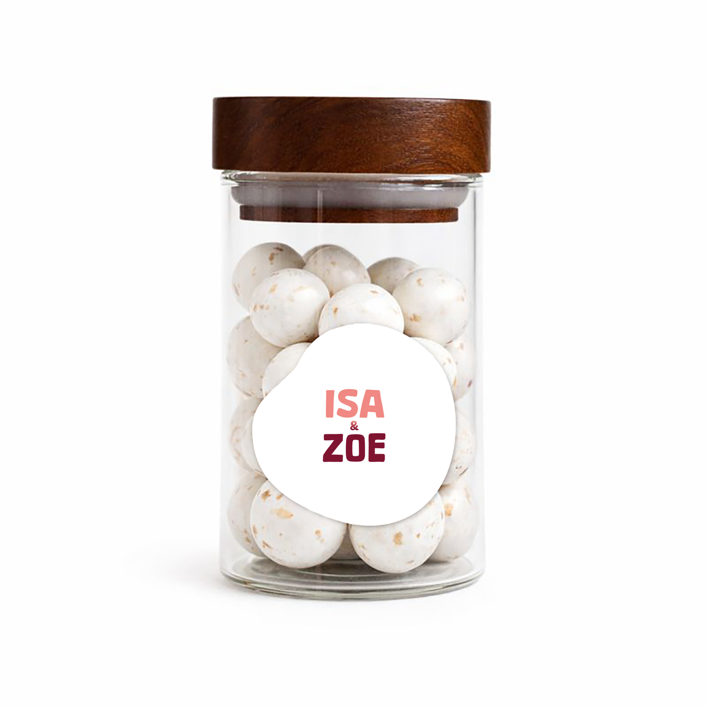 Sticker organisch - 4cm - Deugeniet collecties • vanaf 20 stuks