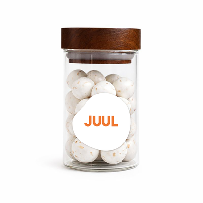 Sticker organisch - 4cm - Deugeniet collecties • vanaf 20 stuks