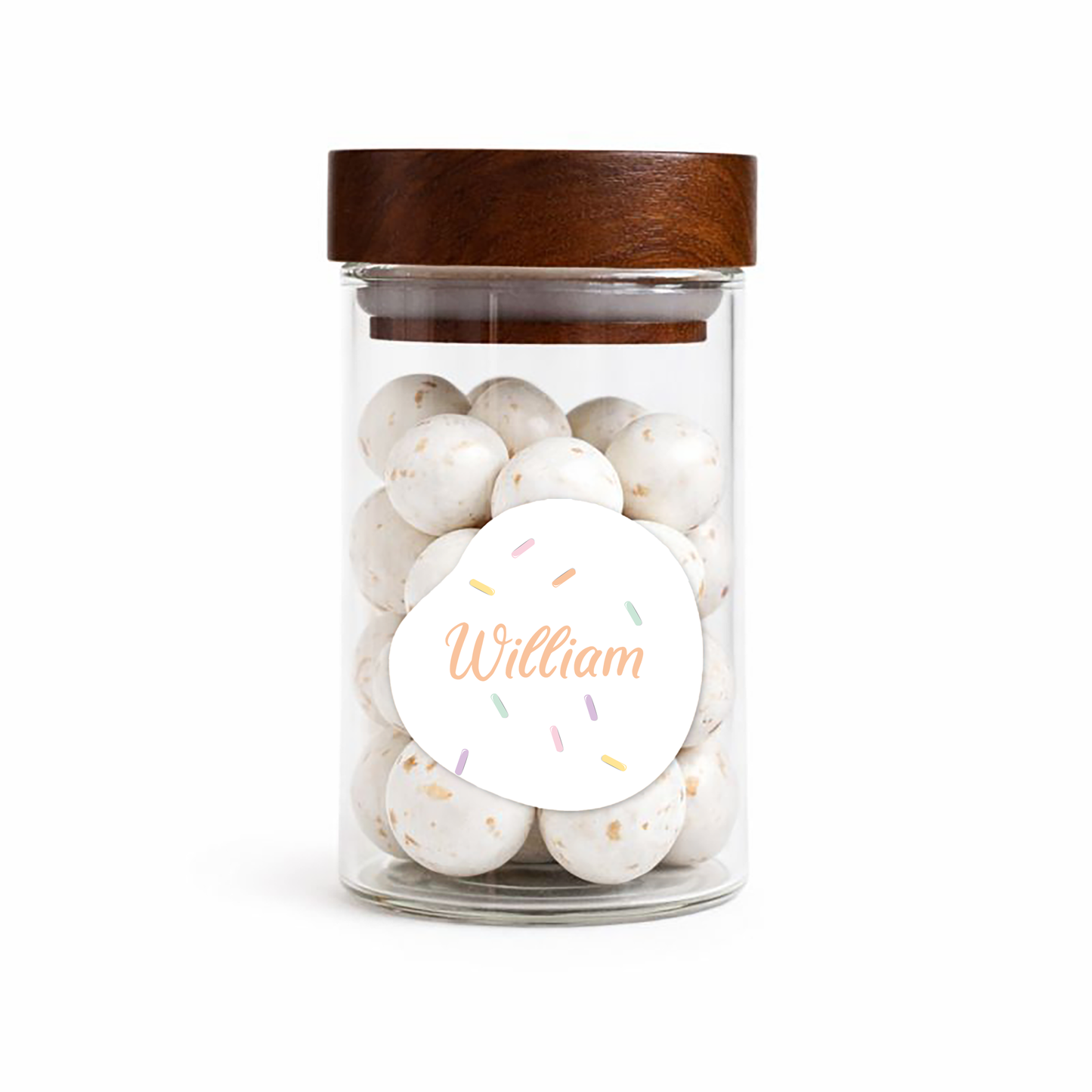 Sticker organisch - 4cm - Deugeniet collecties • vanaf 20 stuks