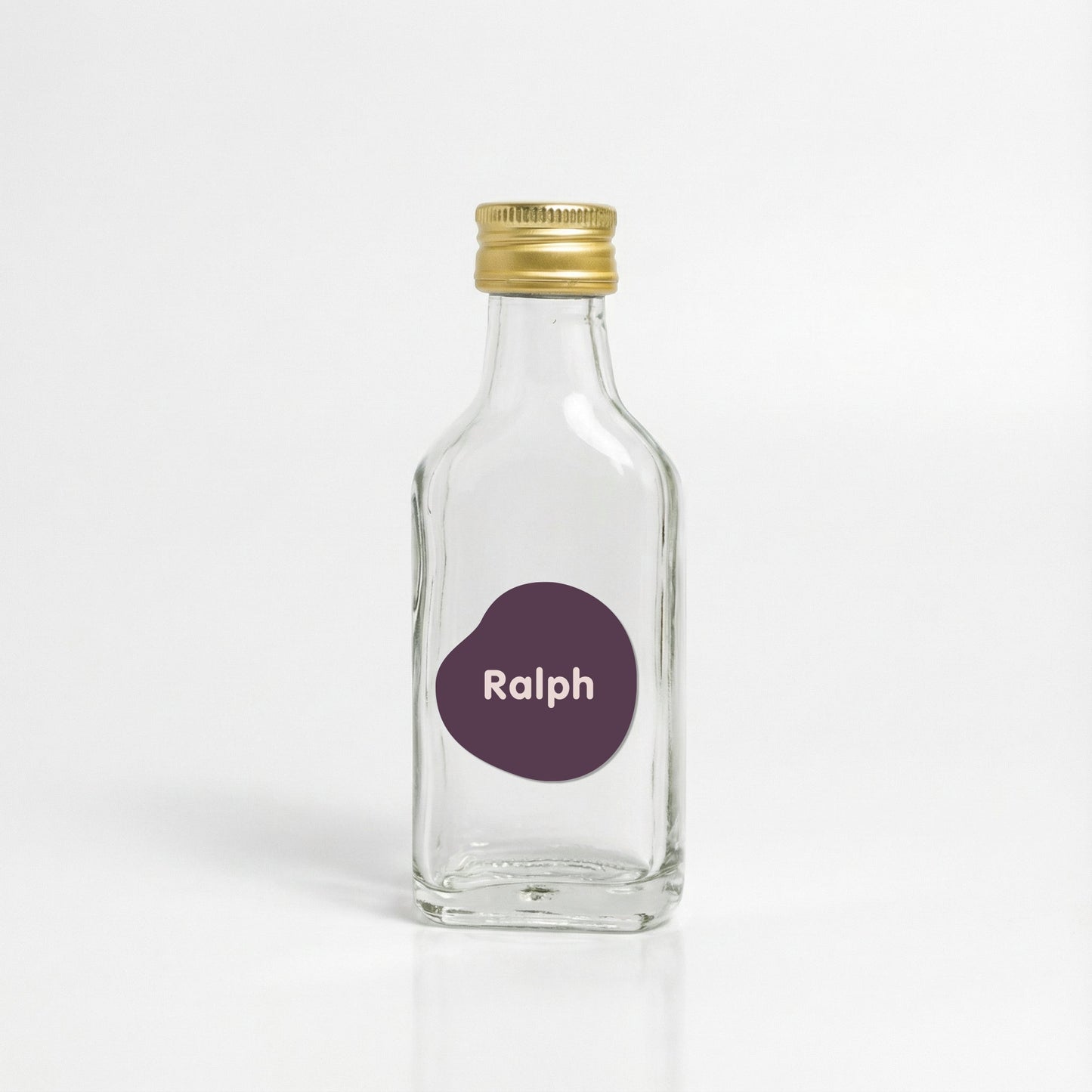 Sticker organisch - 3cm - Doopsuiker • vanaf 20 stuks