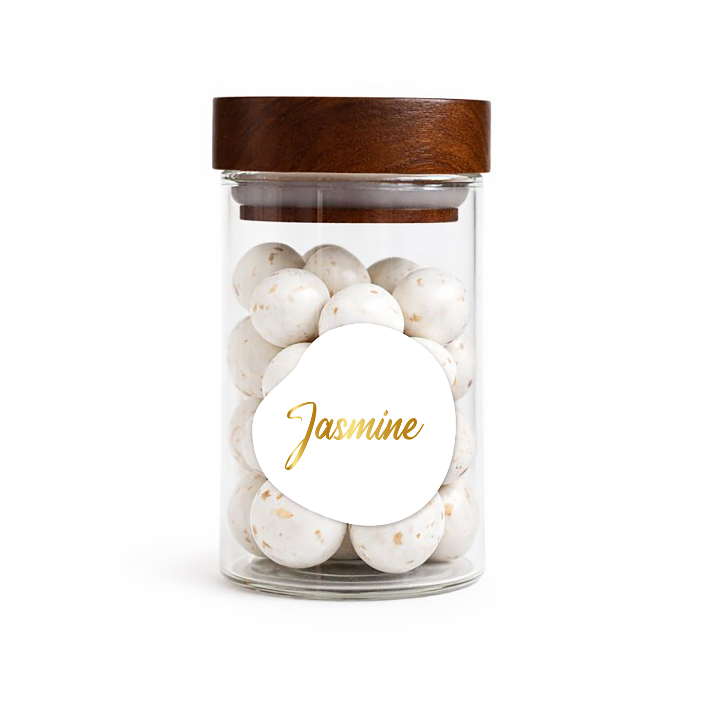 Sticker organisch - 4cm - Deugeniet collecties • vanaf 20 stuks