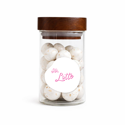 Sticker organisch - 4cm - Deugeniet collecties • vanaf 20 stuks