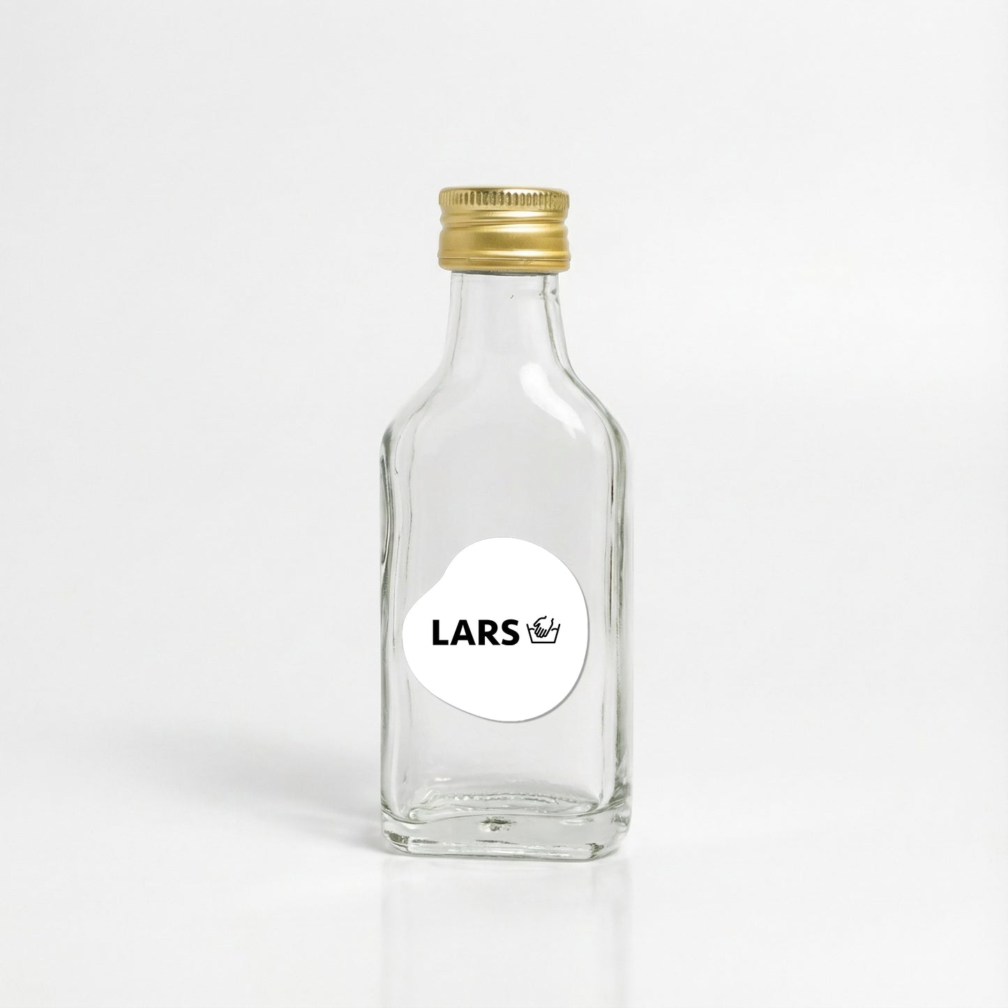 Sticker organisch - 3cm - Deugeniet collecties • vanaf 20 stuks