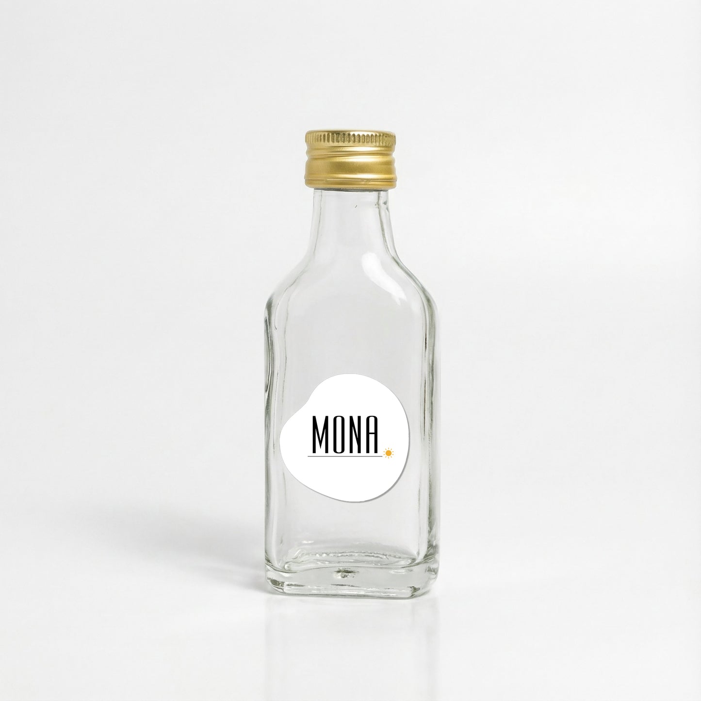 Sticker organisch - 3cm - Deugeniet collecties • vanaf 20 stuks