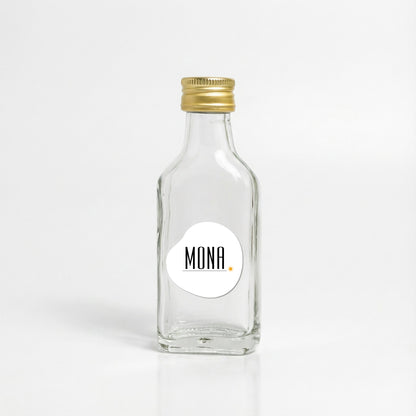 Sticker organisch - 3cm - Deugeniet collecties • vanaf 20 stuks