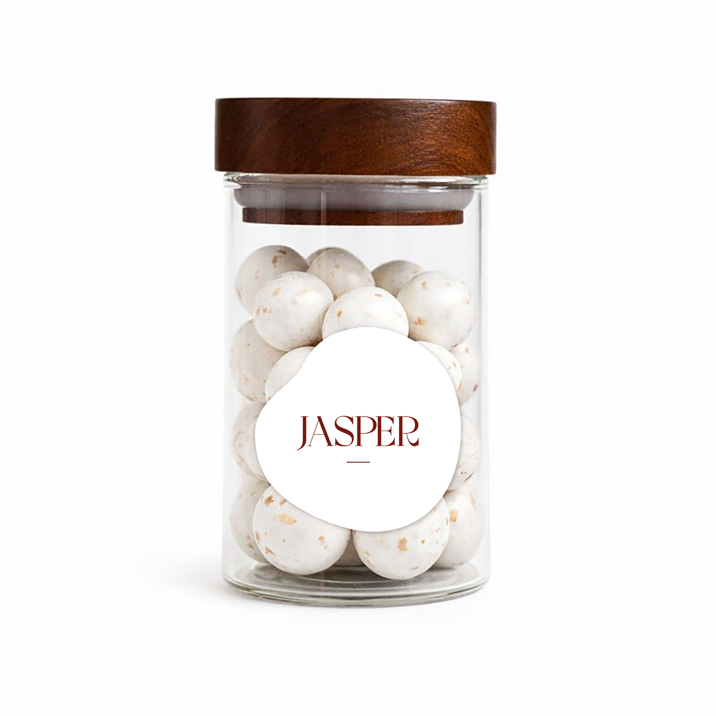 Sticker organisch - 4cm - Deugeniet collecties • vanaf 20 stuks