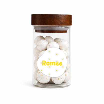 Sticker organisch - 4cm - Deugeniet collecties • vanaf 20 stuks