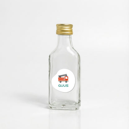 Sticker organisch - 3cm - Deugeniet collecties • vanaf 20 stuks