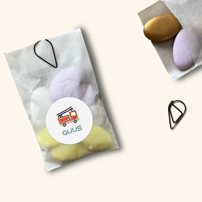 Sticker rond - 4cm - Deugeniet collecties• vanaf 20 stuks