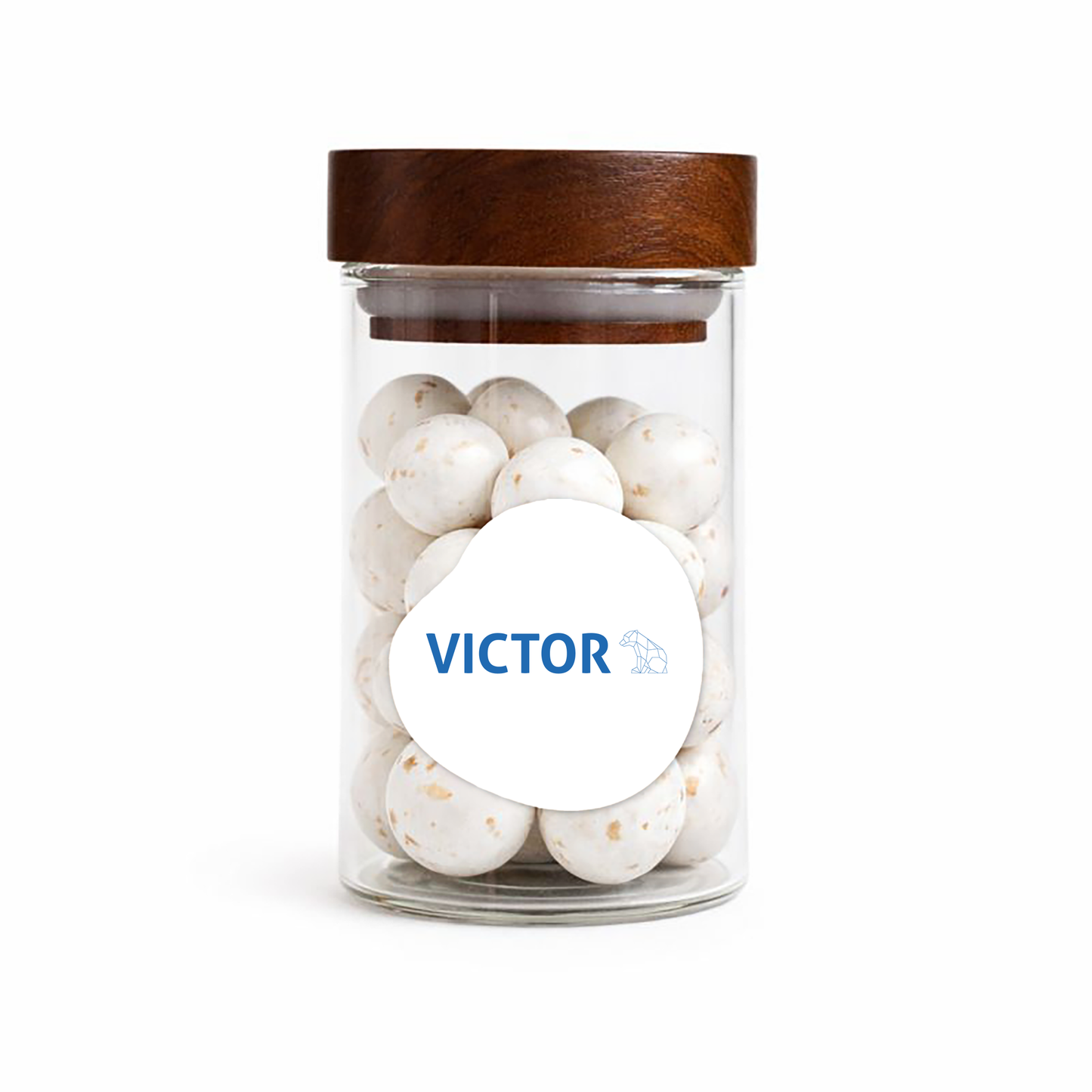 Sticker organisch - 4cm - Deugeniet collecties • vanaf 20 stuks