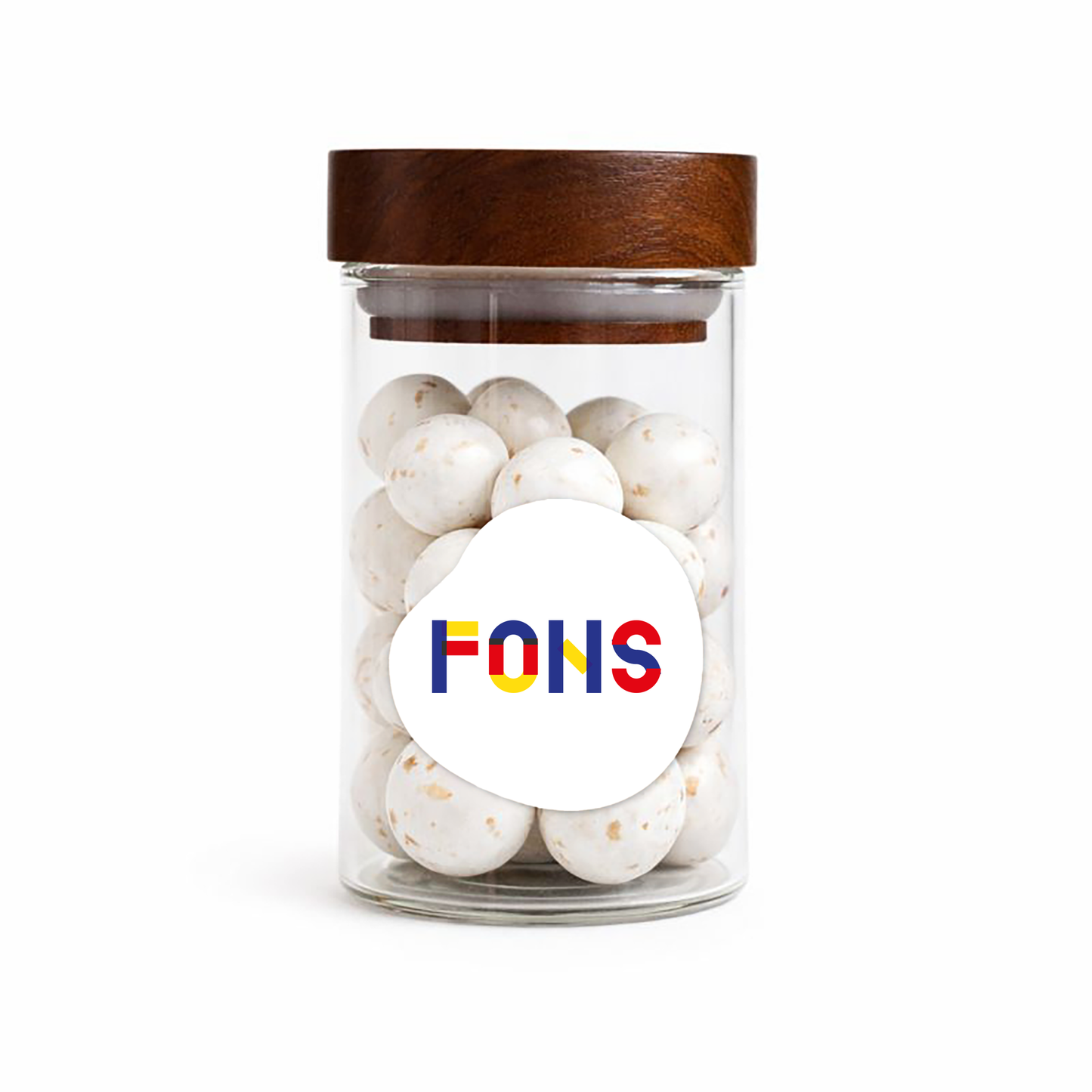 Sticker organisch - 4cm - Deugeniet collecties • vanaf 20 stuks