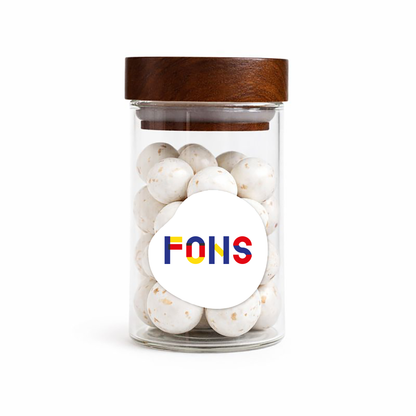 Sticker organisch - 4cm - Deugeniet collecties • vanaf 20 stuks