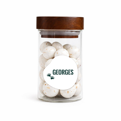 Sticker organisch - 4cm - Deugeniet collecties • vanaf 20 stuks