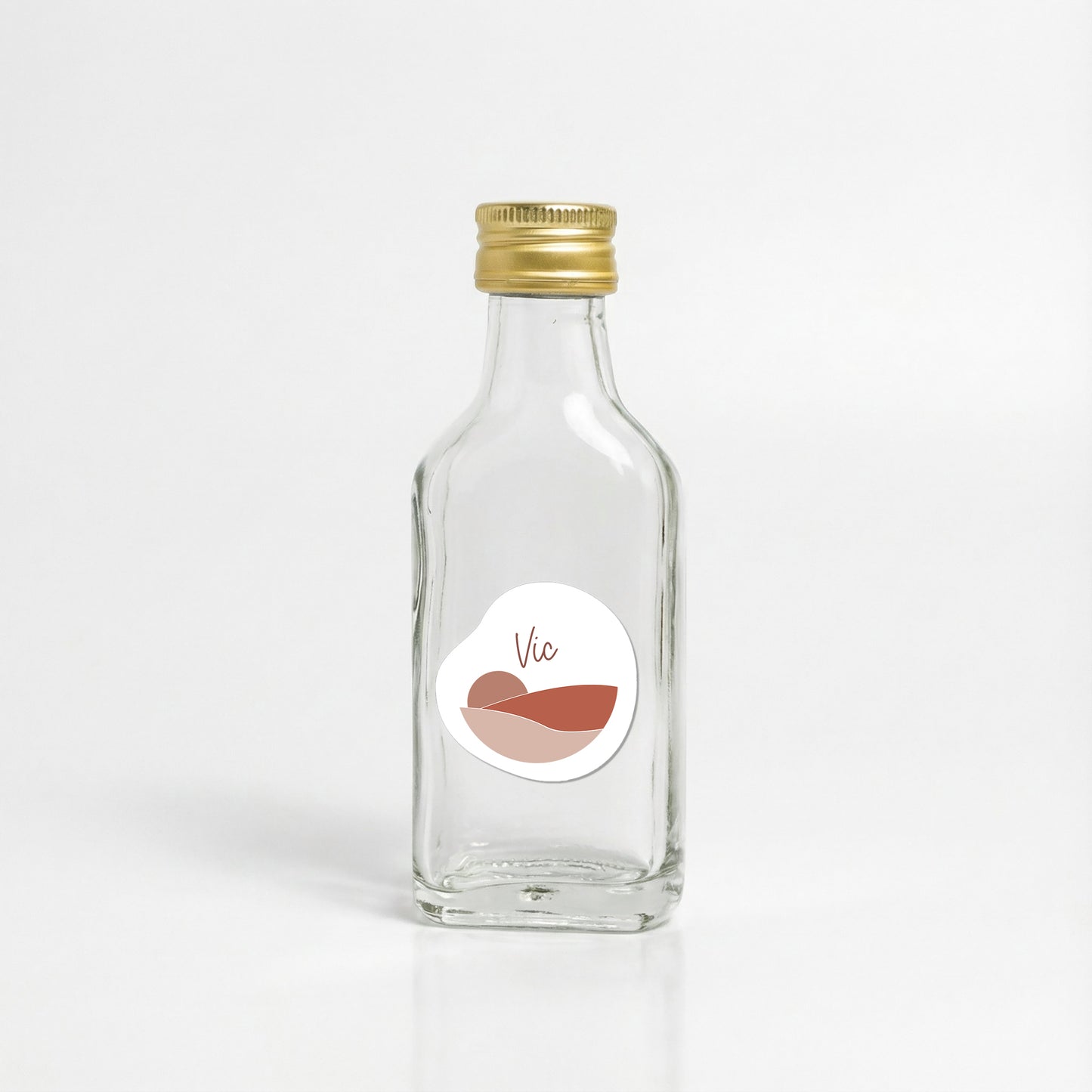 Sticker organisch - 3cm - Deugeniet collecties • vanaf 20 stuks