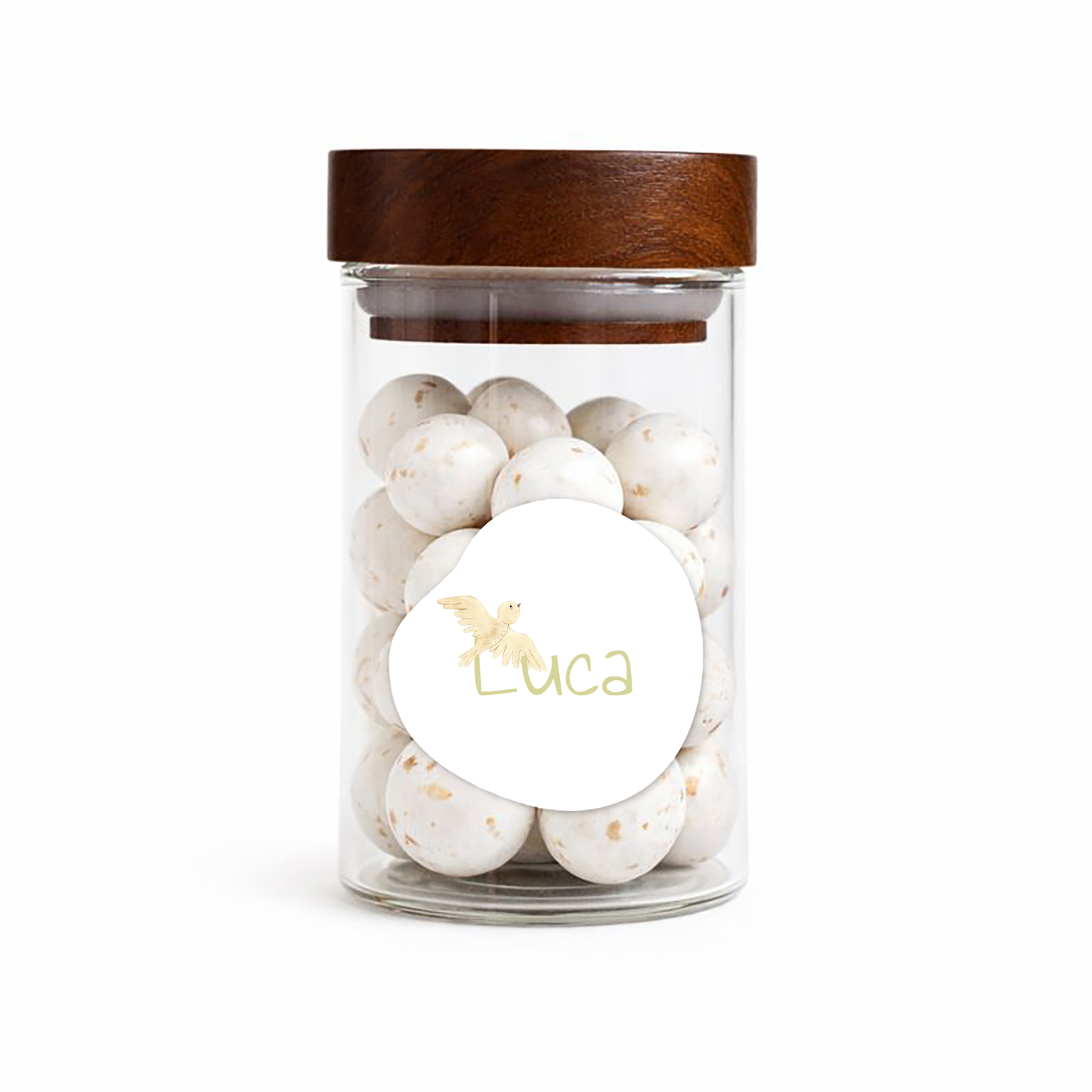 Sticker organisch - 4cm - Deugeniet collecties • vanaf 20 stuks