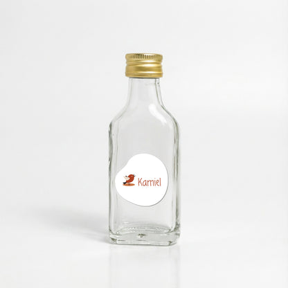 Sticker organisch - 3cm - Deugeniet collecties • vanaf 20 stuks