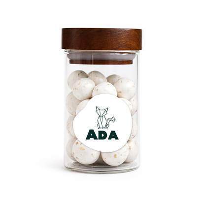 Sticker organisch - 4cm - Deugeniet collecties • vanaf 20 stuks