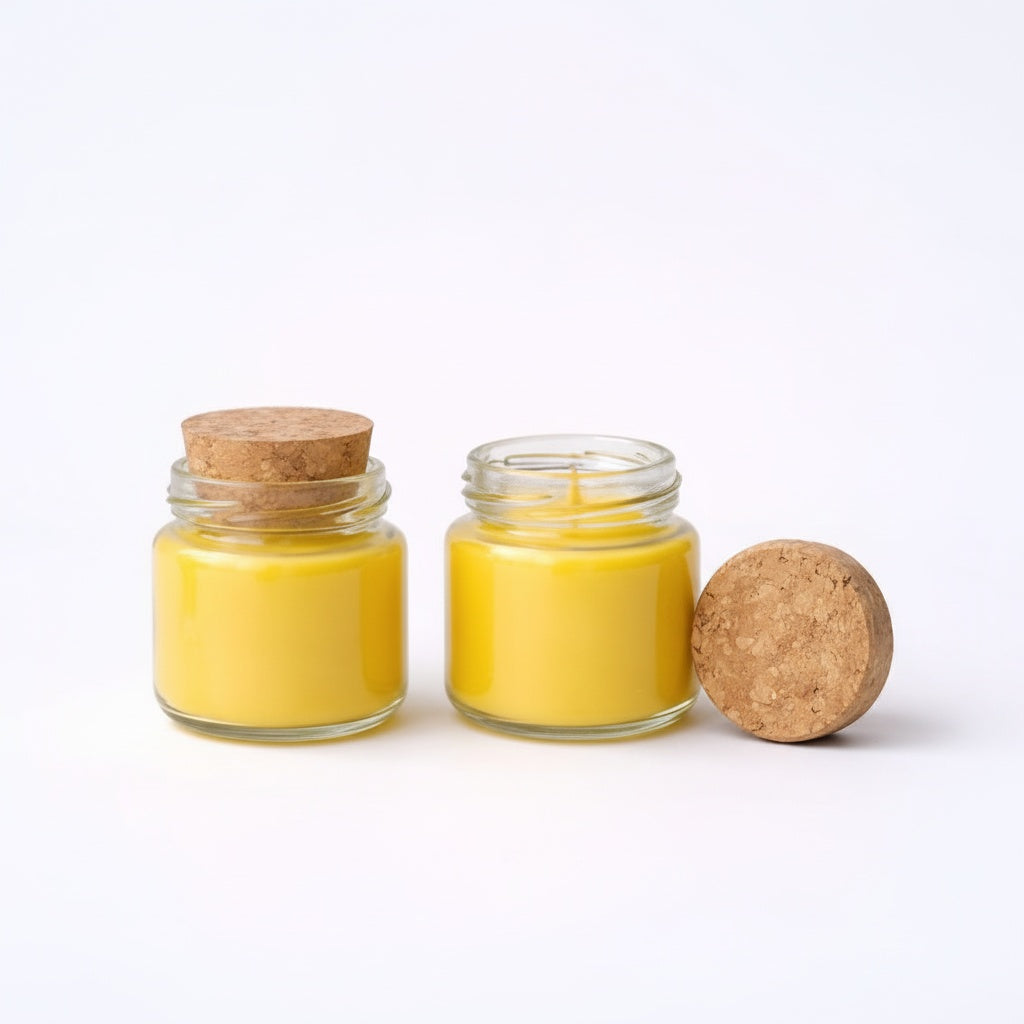 doopsuiker kaarsje geel