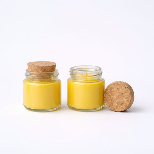 doopsuiker kaarsje geel