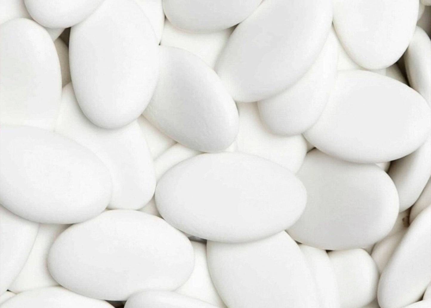 Witte suikerbonen - De Bock (1kg) - Deugeniet - Doopsuiker diy